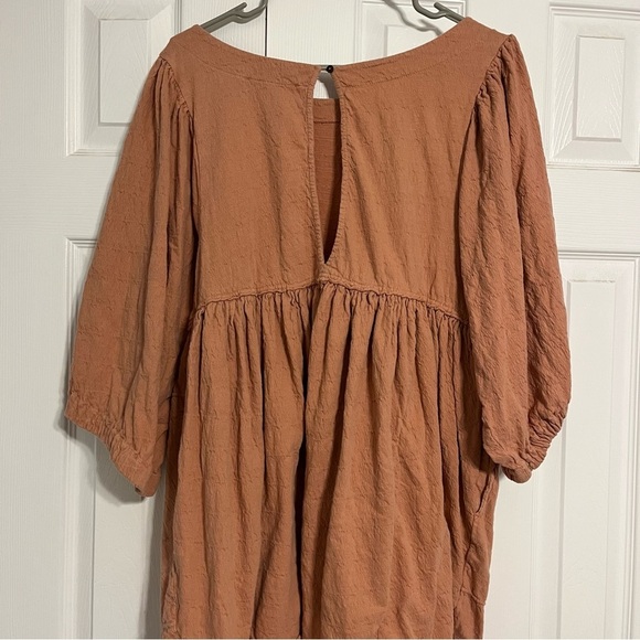 Free People Peach Mini Dress - Picture 4 of 7